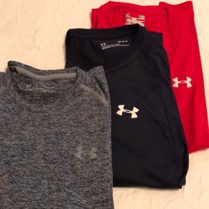 Mens under armor short sleeve shirts.